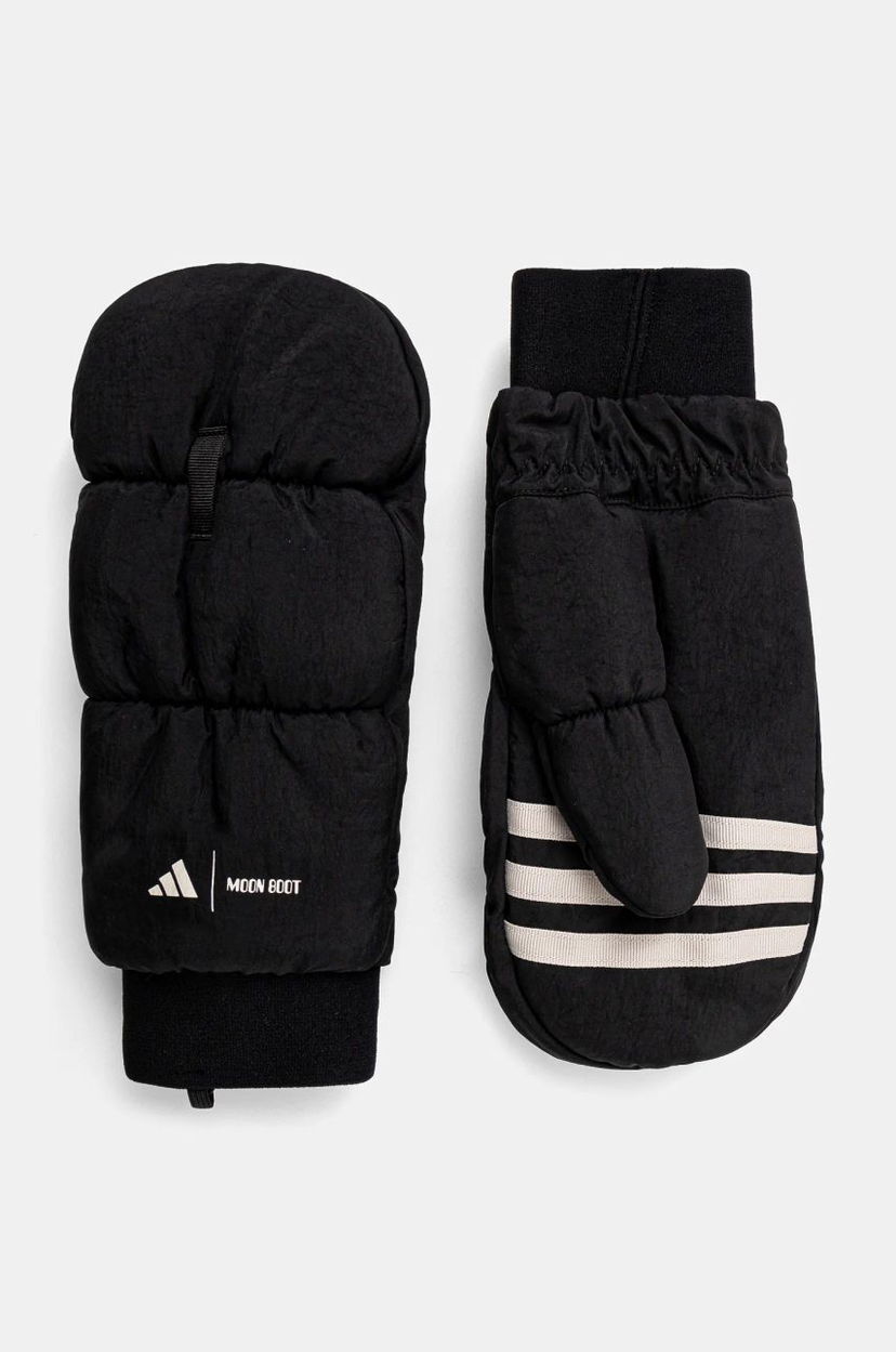 Рукавички adidas Originals Moon Boot x Black Puffer Mittens чорний | JE1947