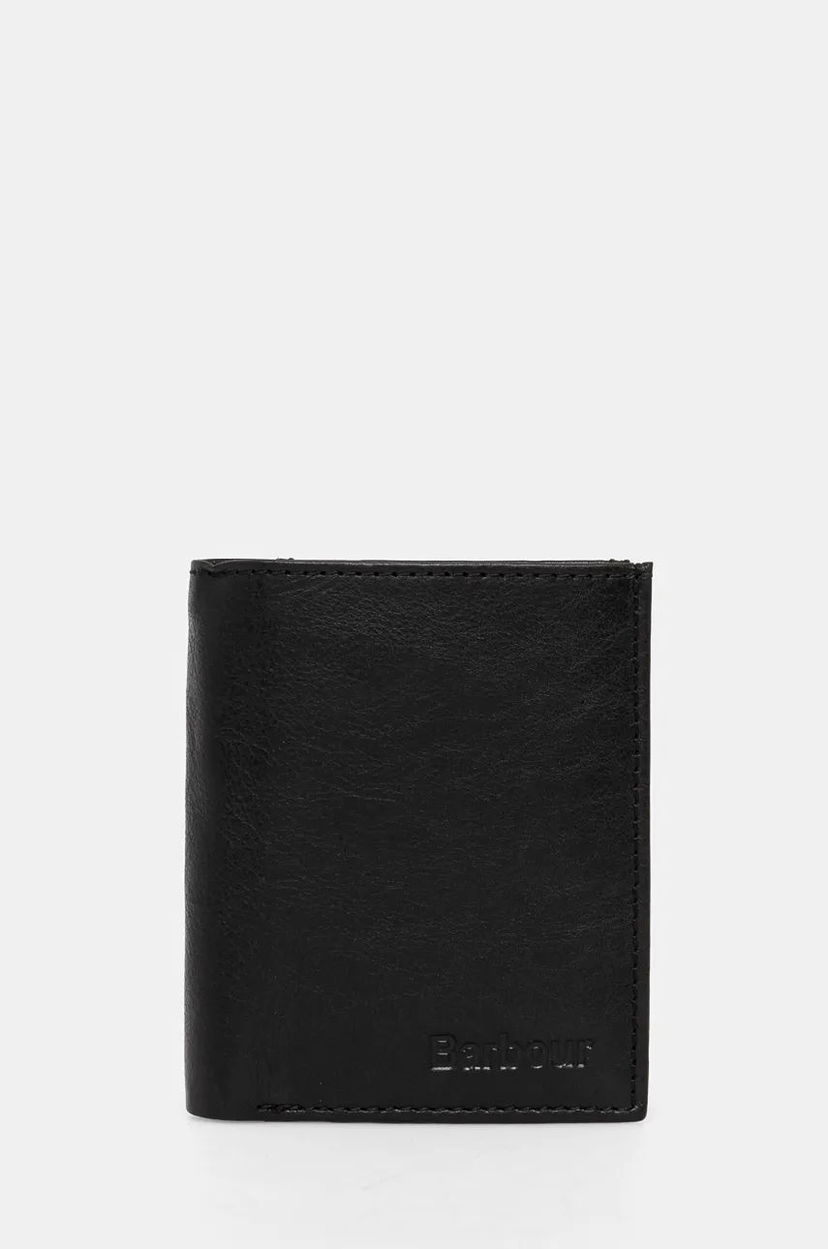 Гаманець Barbour Leather Wallet чорний | MLG0012
