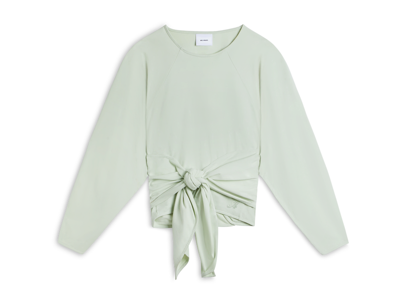 Світшоти AXEL ARIGATO Drape Tie-Front Зелений | A2112002