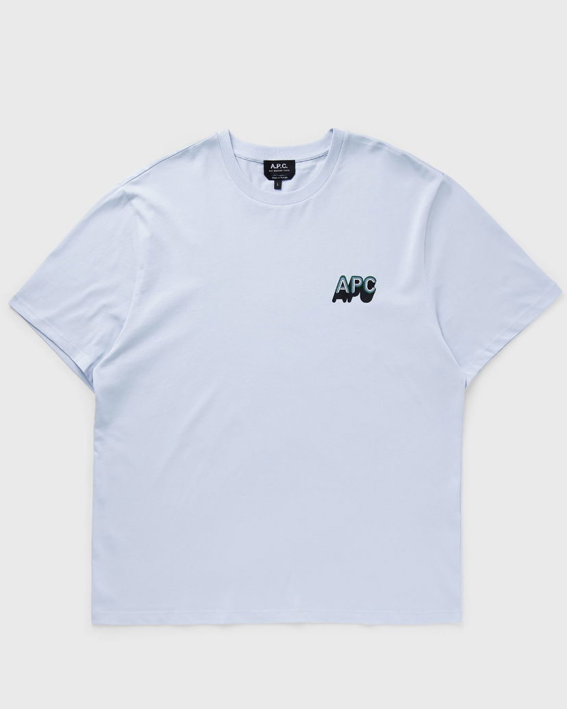Футболка A.P.C. 70'S H GOTS T-Shirt Синій | COHBM-H26535-IAT