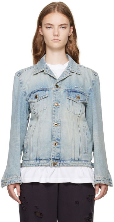 Куртка We11done Washed Denim Jacket Синій | WD-DJ2-24-348-W-SK, 0