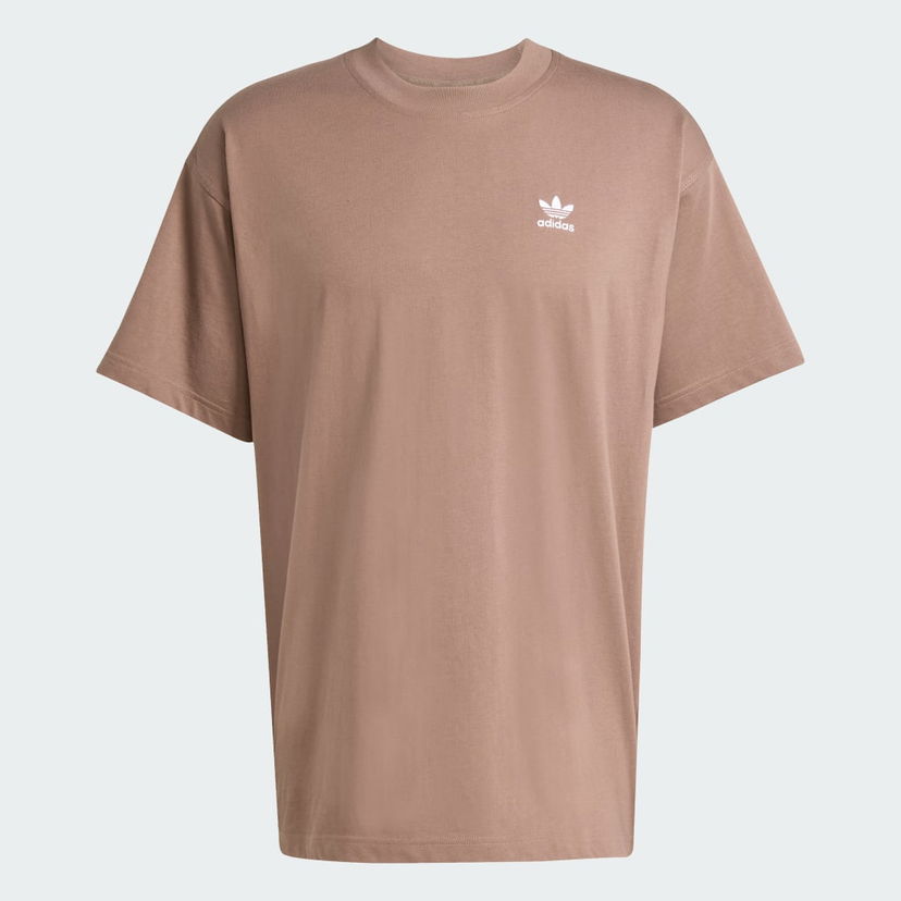 Футболка adidas Performance Essential Logo Oversized T-Shirt Коричневий | KE6581