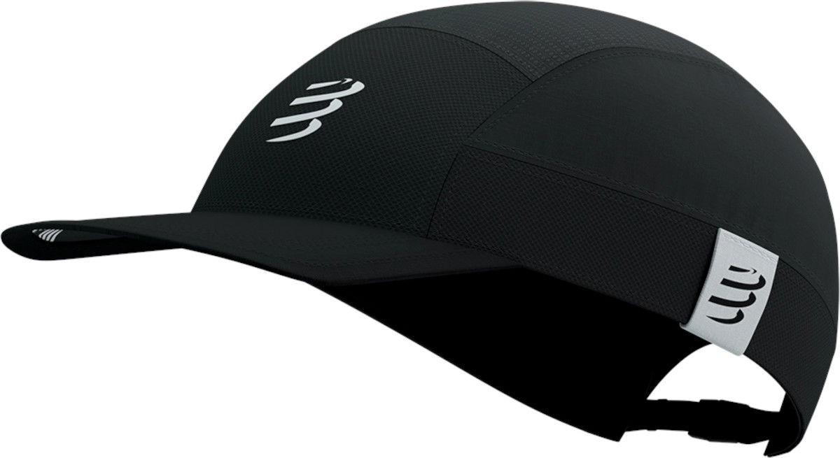Кепка Compressport Compressport 5 Panel Light Cap чорний | xhwu7369038, 0
