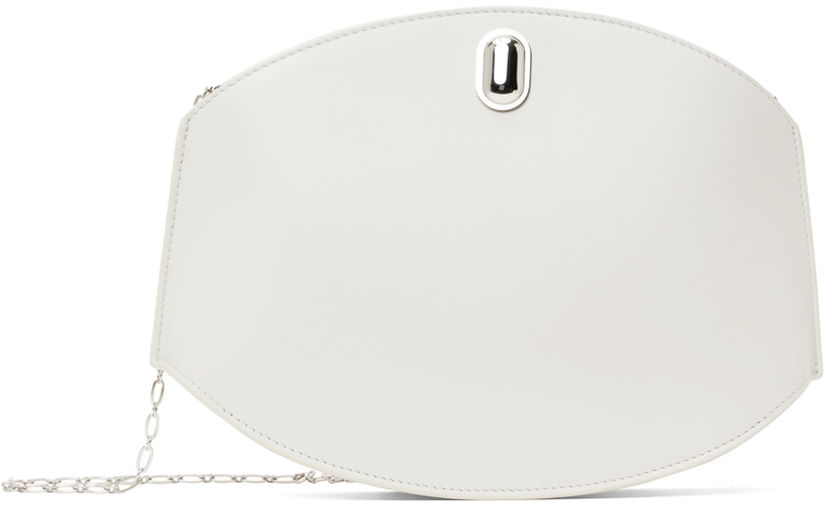Сумочка Savette Off-White Tondo Chain Crossbody Bag білий | H-017-01-01