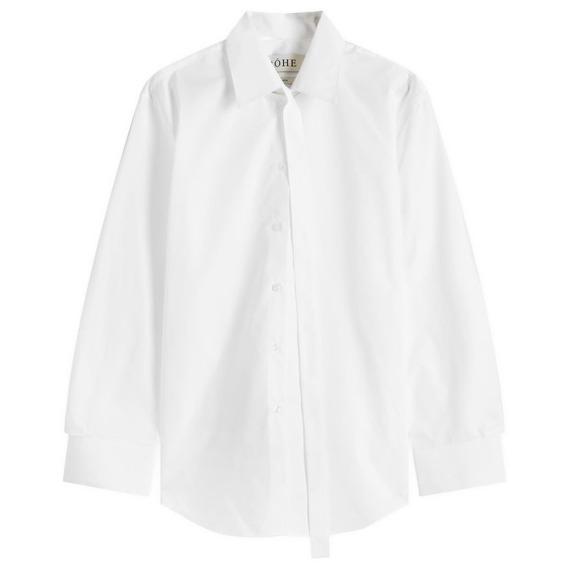 Сорочка Róhe Deconstructed Cotton Shirt білий | 414-19-068