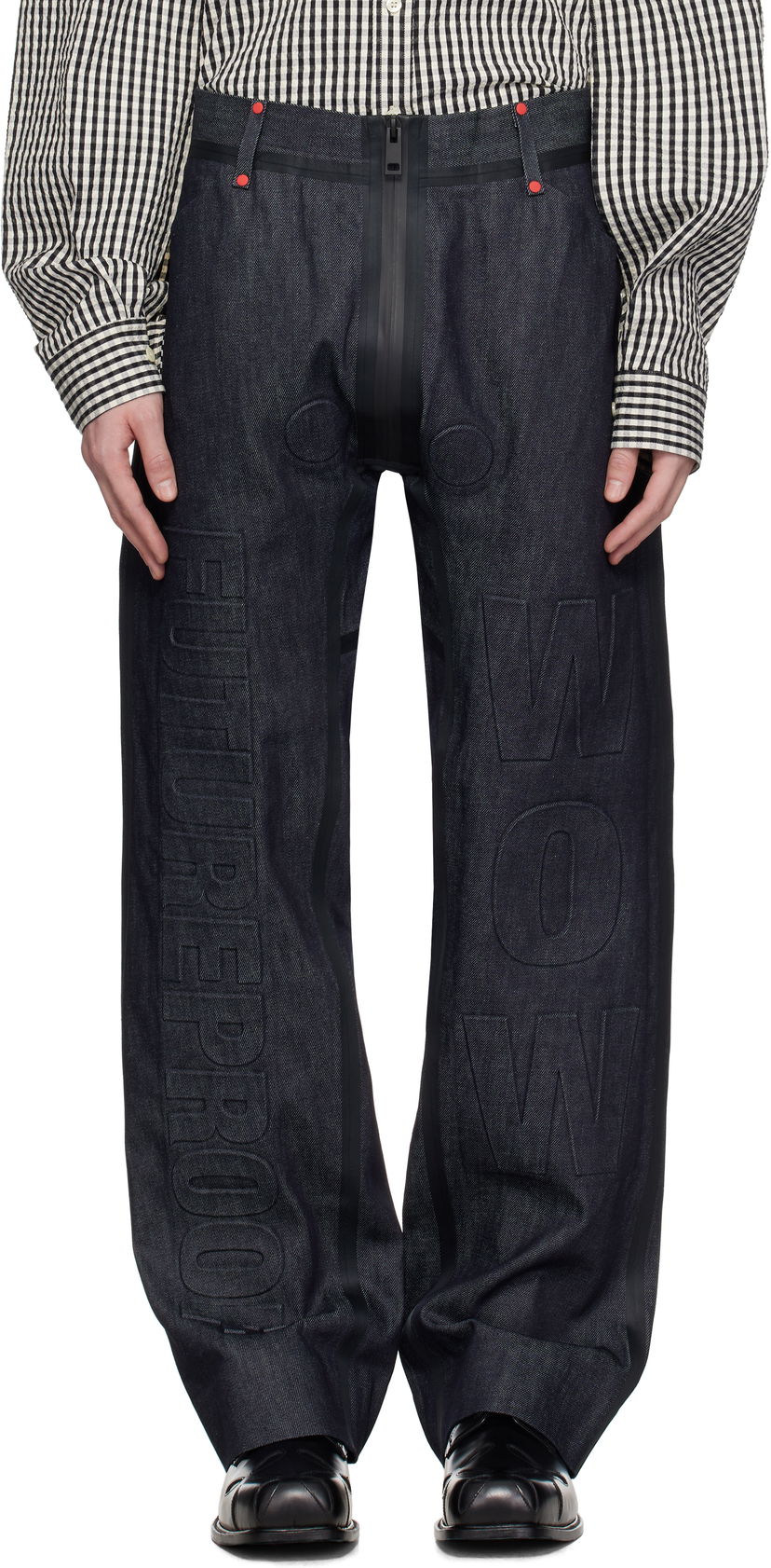 Джинси Walter Van Beirendonck Walter Van Beirendonck G-Star Edition Futureproof WOW Jeans Синій | D26531