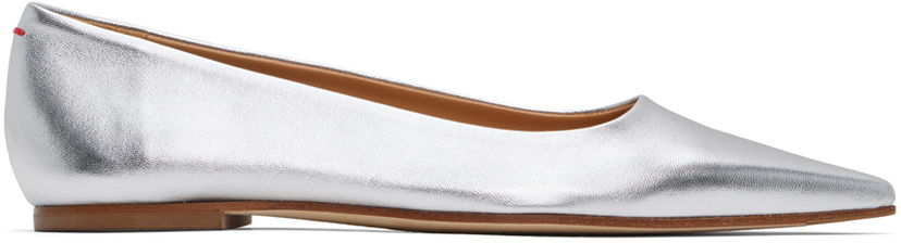 Одяг Aeyde Aeyde Cassy Ballerina Flats Металік | A11-FL-SNDP8 FL130-FW24-920-007