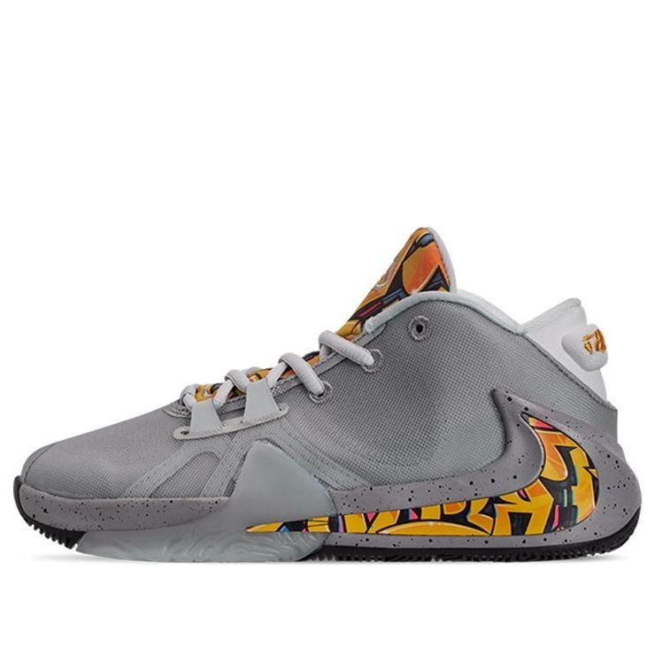 Кросівки та взуття Nike Zoom Freak 1 'Graffiti' GS Сірий | BQ5633-005