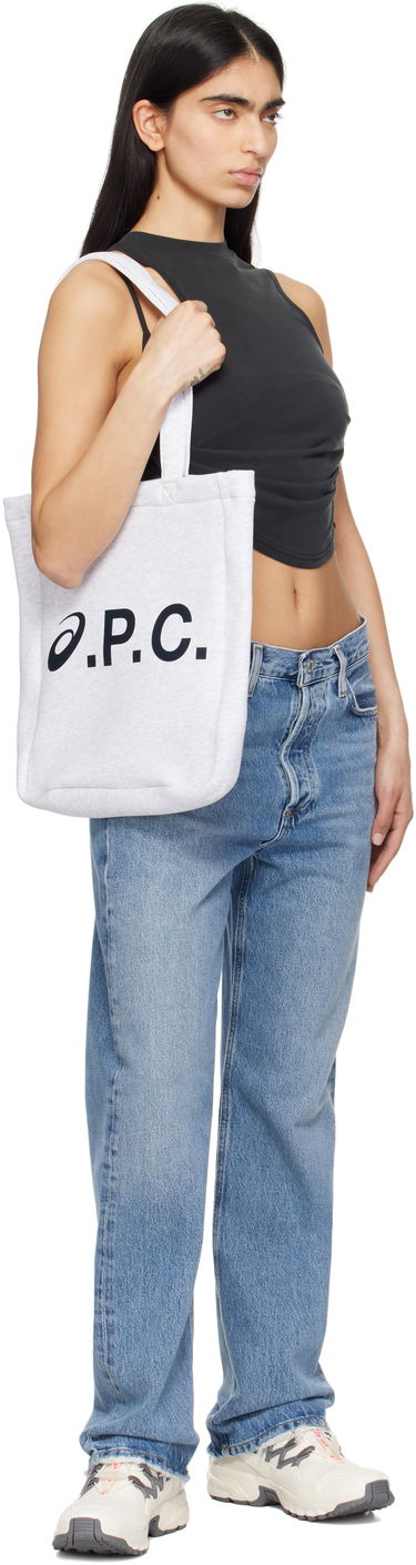 сумка-тоут A.P.C. A.P.C. ASICS Edition Lou Tote Bag Сірий | COHHK-M61977, 3