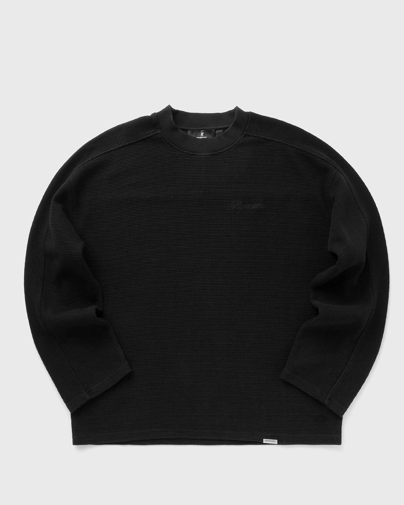 Футболка Represent Clo Men's Waffle Long Sleeve T-Shirt чорний | MLM41209-01