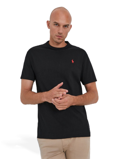 Футболка Polo by Ralph Lauren Hevweight Tee чорний | 710811284001