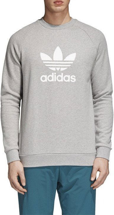 Світшоти adidas Originals Trefoil Crewneck Sweatshirt Сірий | cy4573
