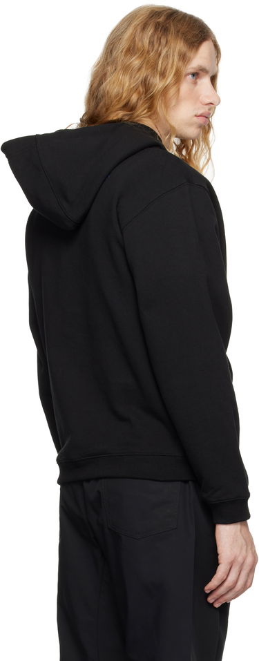 Світшоти ADER ERROR Distressed Logo Graphic Print Hoodie чорний | BN25FYHD0101BK, 2