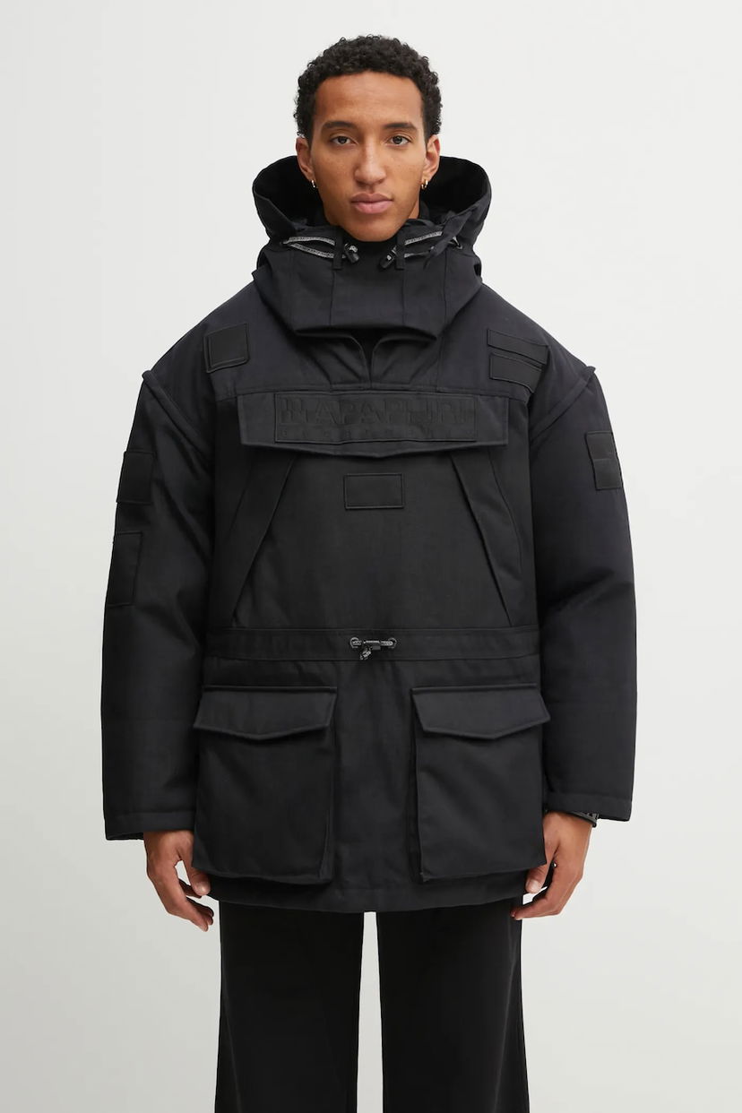Парка Napapijri Anorak Martine Rose чорний | NP0A4I579411