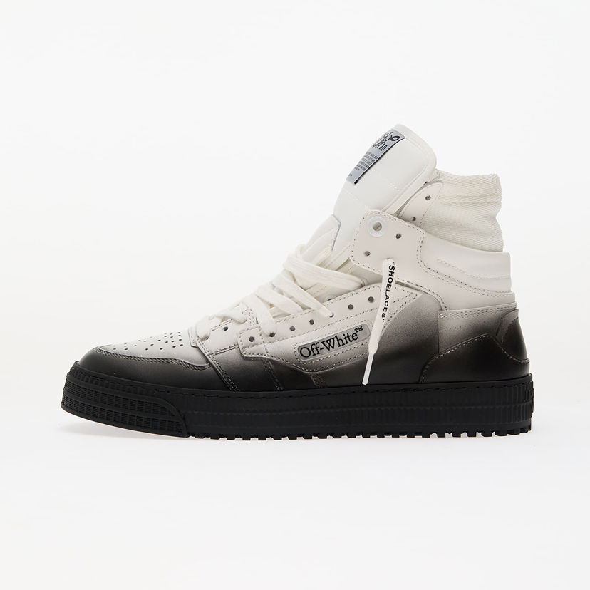 Кросівки та взуття Off-White 3.0 Off Court Animation White Black білий | OMIA065S25LEA0040110