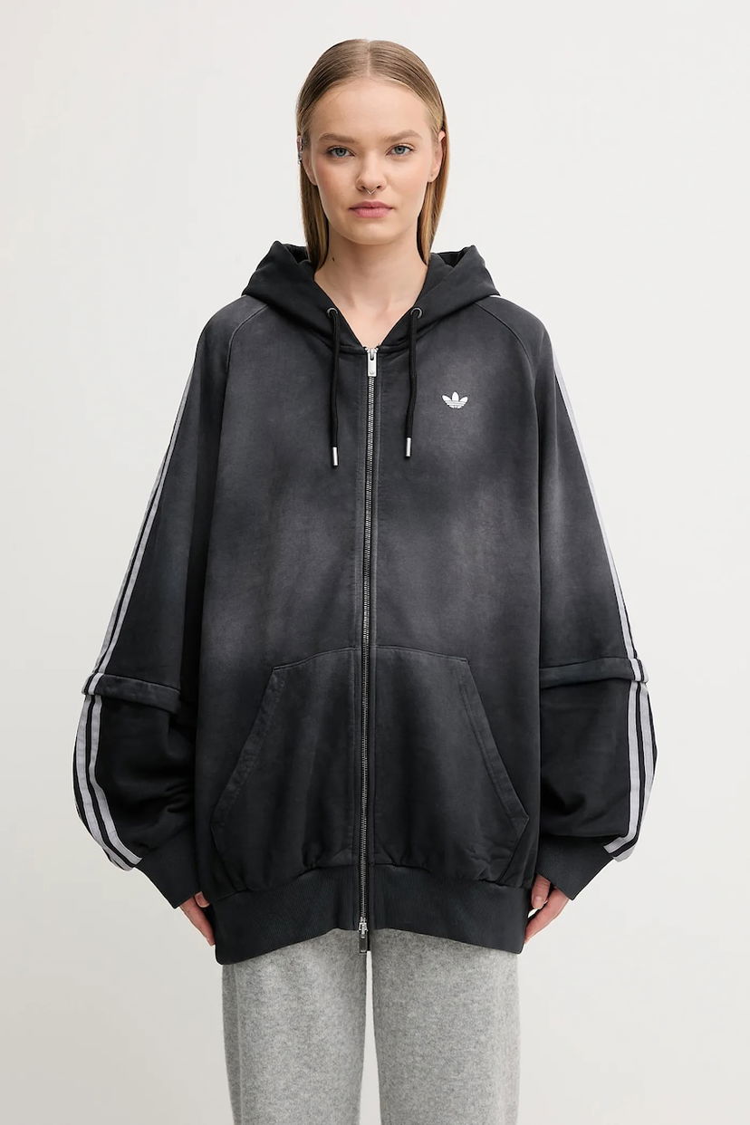 Світшоти adidas Originals adidas Originals Oversized Hoodie чорний | KE9806