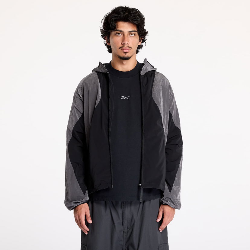 Куртка Reebok Jacket Running Hooded чорний | RMVL006C99FAB0011009