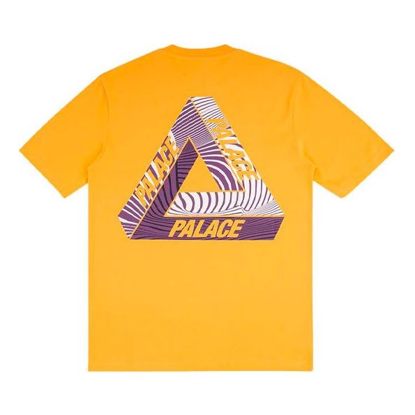 Футболка Palace Short Sleeve Logo Pattern T-Shirt Жовтий | P18TS223