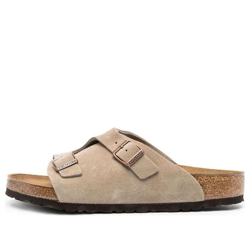 Кросівки та взуття Birkenstock Zurich Suede Leather Sandals бежевий | 0050461