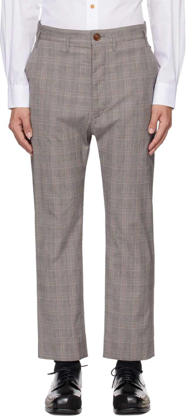 Штани Vivienne Westwood Cruise Trousers Сірий | 2F01000L-W00R0-