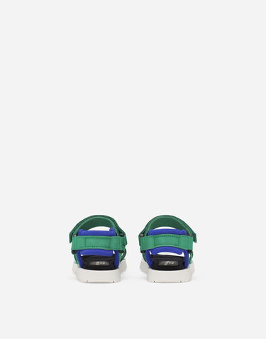 Кросівки та взуття Dolce & Gabbana Dolce & Gabbana Gros-grain First Steps Sandals Різнокольоровий | DL0076AB0288I679, 2