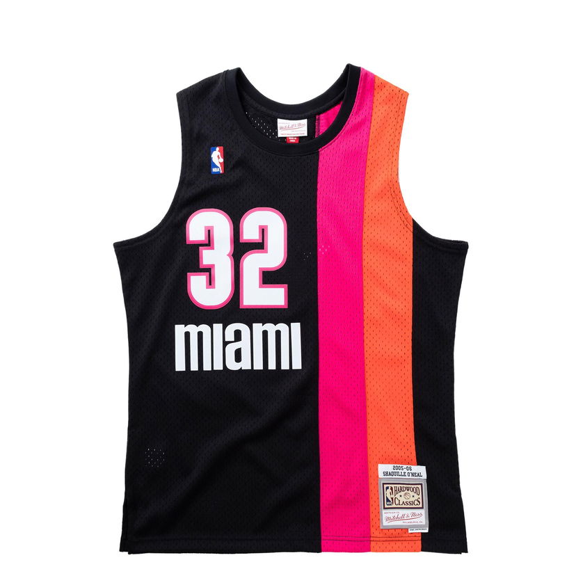 Джерсі Mitchell & Ness Swingman Jersey Miami Heat 2005-06 Shaquille O'Neal #32 Swingman Jersey чорний | SMJYCP19243-MHEBLCK05SON