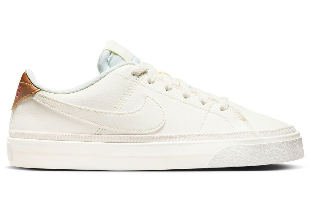 Кросівки та взуття Nike Court Legacy Next Nature Phantom Metallic Red Bronze (Women's) білий | DH3161-003, 0