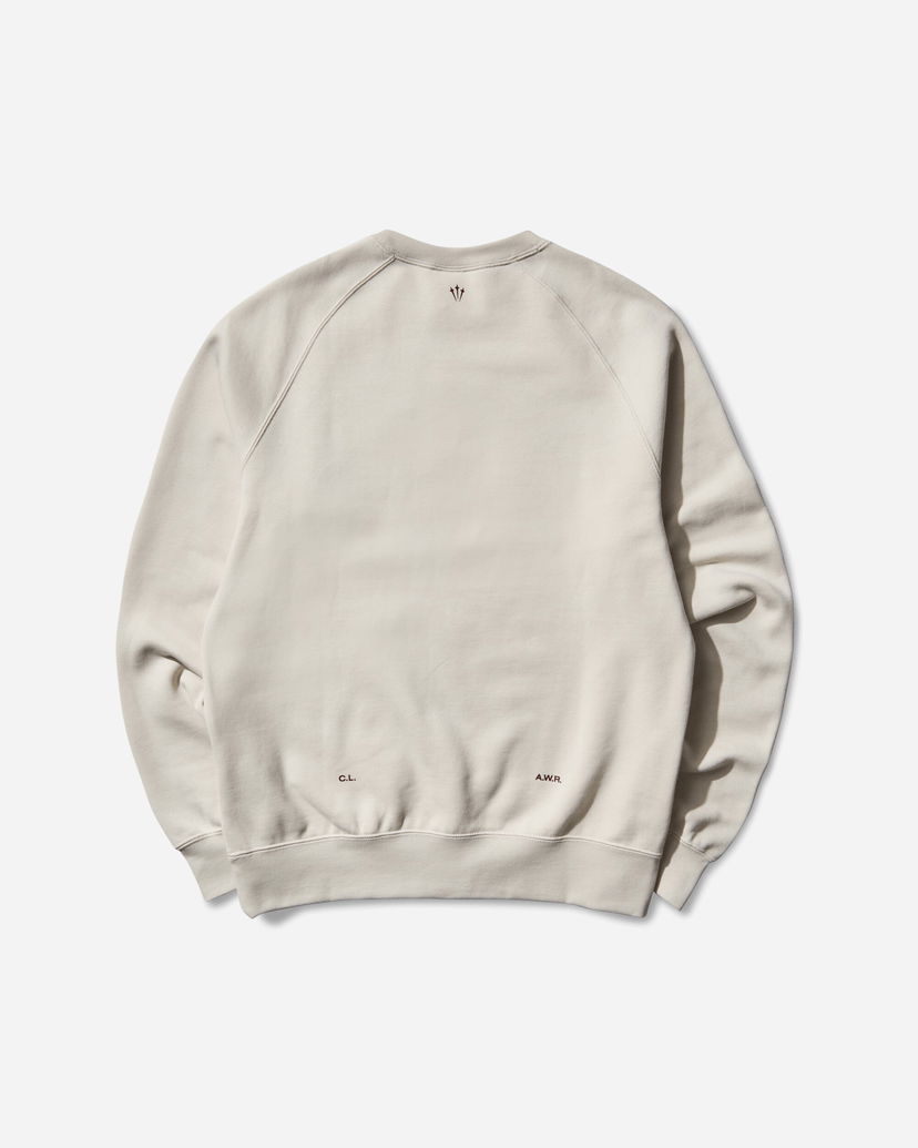 Світшоти Nike NOCTA Fleece Crewneck Sweatshirt бежевий | FN8160-104