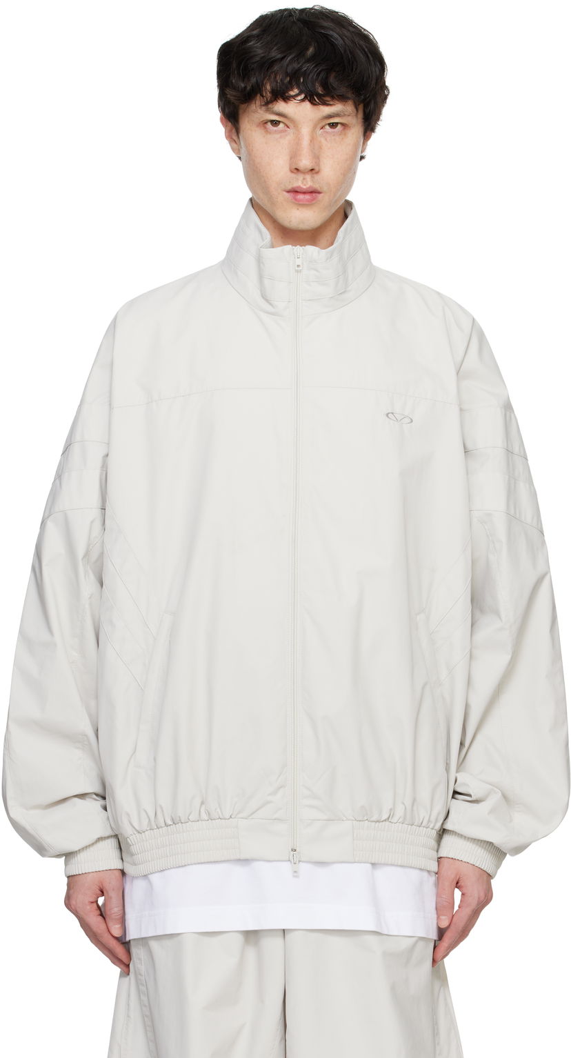 Вітровка VETEMENTS Oval Logo Track Jacket бежевий | UA66JA370W