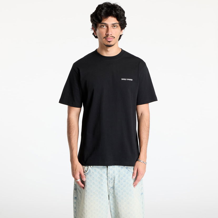 Футболка DAILY PAPER Daily Paper Wrapper T-Shirt чорний | 2513094
