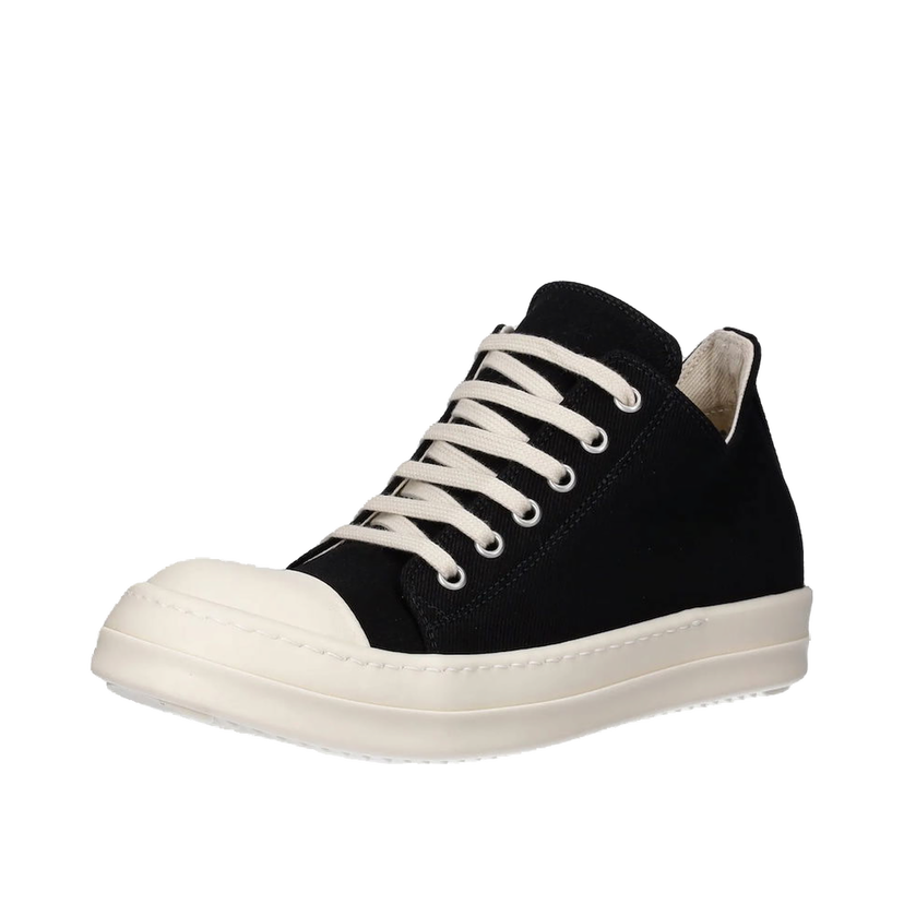 Кросівки та взуття Rick Owens Rick Owens DRKSHDW Low Sneaks чорний | DS02E7802.DO