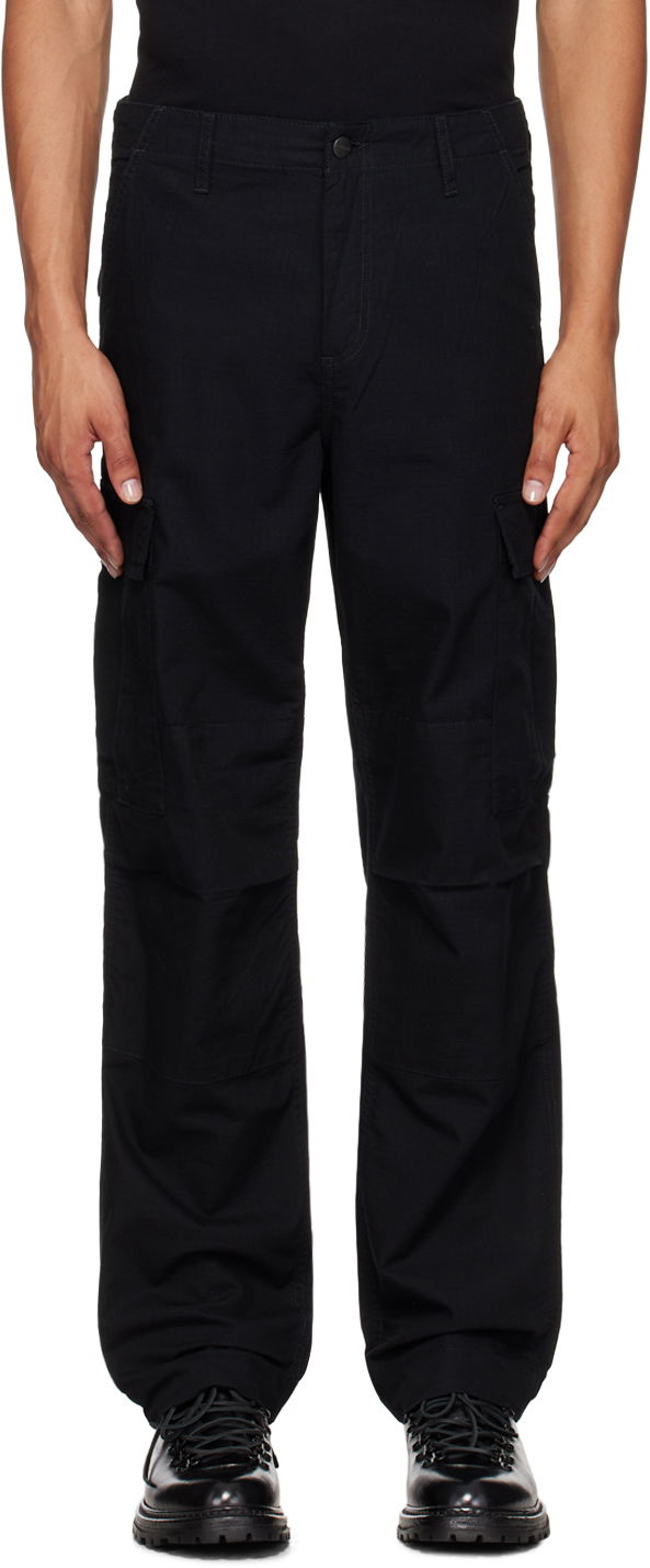 Штани карго Carhartt WIP Regular Fit Cargo Pants чорний | I032467