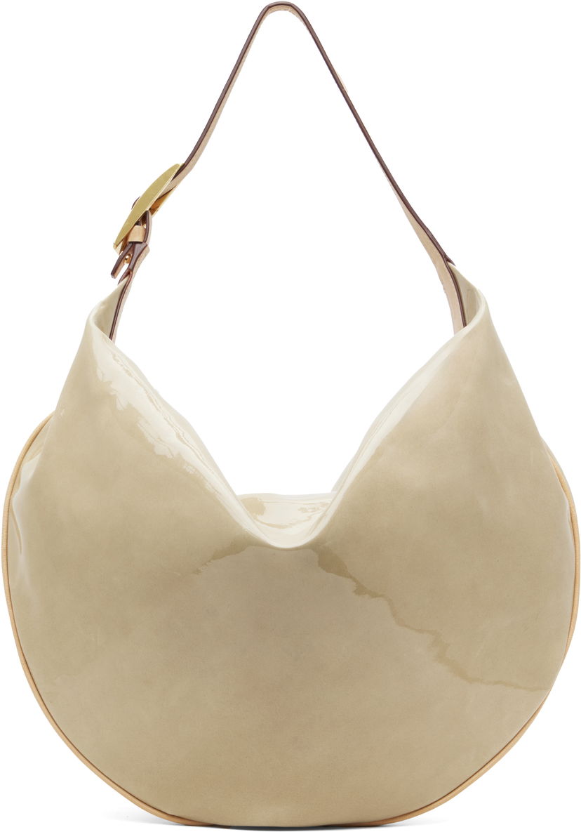 Сумочка Tory Burch Tory Burch Patent Balloon Bag бежевий | 171918-200