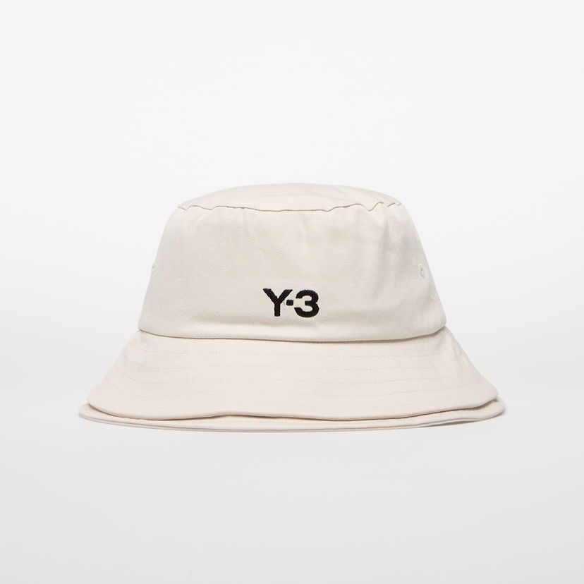 Капелюх Y-3 Y-3 3-Stripes Bucket Hat бежевий | JM9039