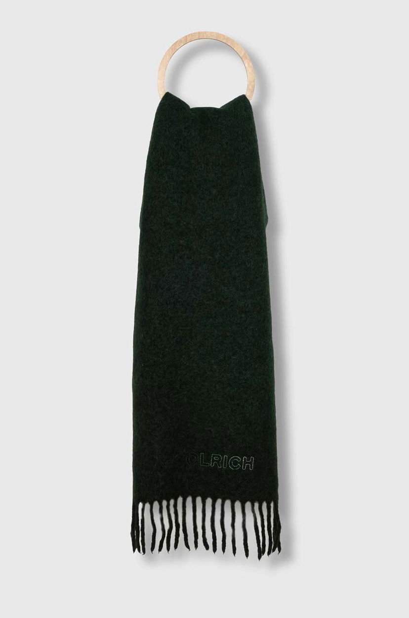 Шарф WOOLRICH Alpaca Wool Ombre Scarf With Fringe Зелений | CFWWAC0174FRUT3552