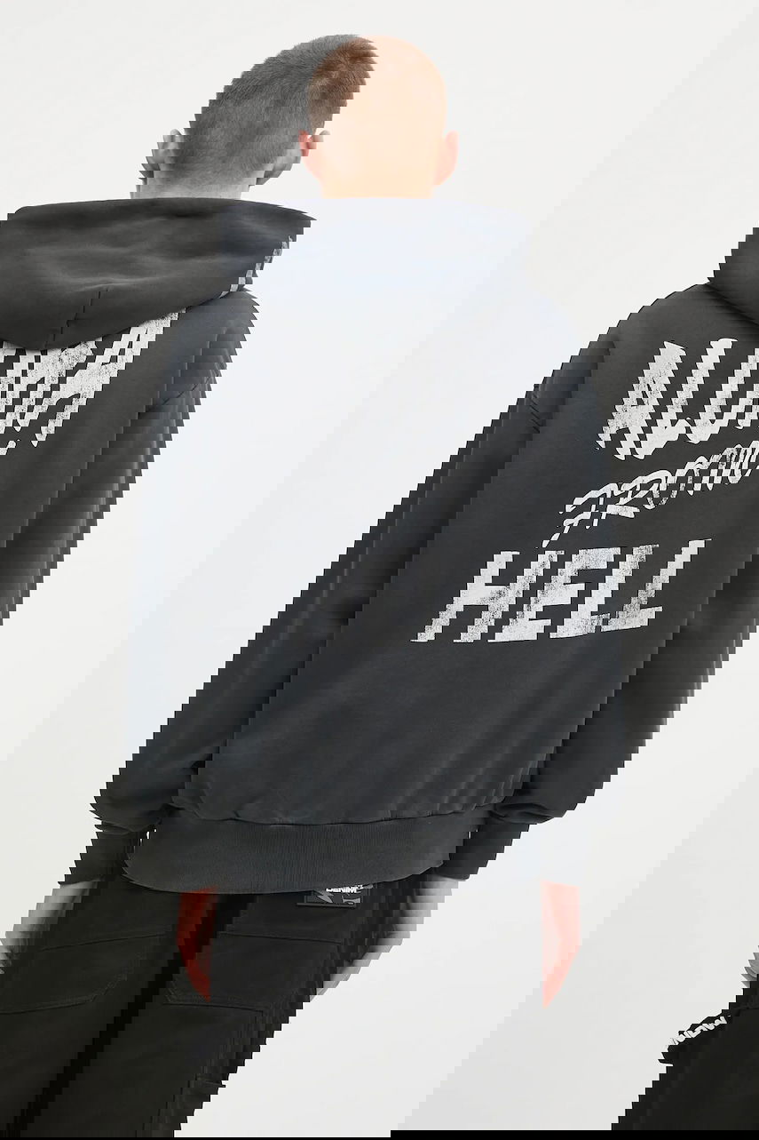 Світшоти Aries Aries Faded Aloha From Hell Hoodie чорний | AR2001303, 0