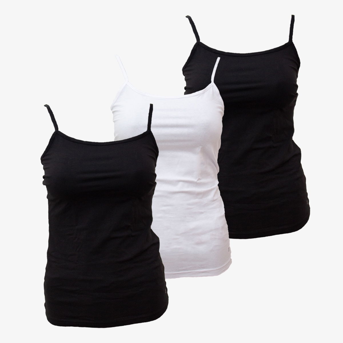 Безрукавка Champion Pack of 3 Spaghetti Strap Tank Tops чорний | CHA201F890-01, 0