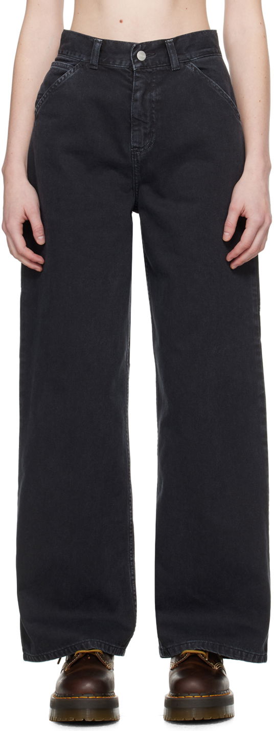 Джинси Carhartt WIP Work In Progress Jens Trousers чорний | I033142 894J