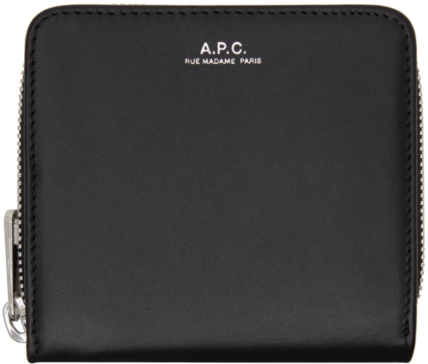 Гаманець A.P.C. Emmanuel Compact Wallet чорний | PXAWV-H63601, 0