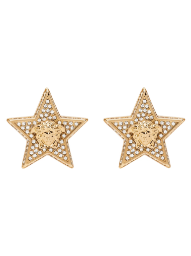 Сережки Versace Star Earrings бежевий | 1009864_1A00621