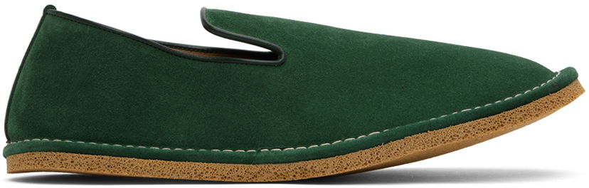 Кросівки та взуття Dries Van Noten Dries Van Noten Slip-On Loafers Зелений | MS231-566-108