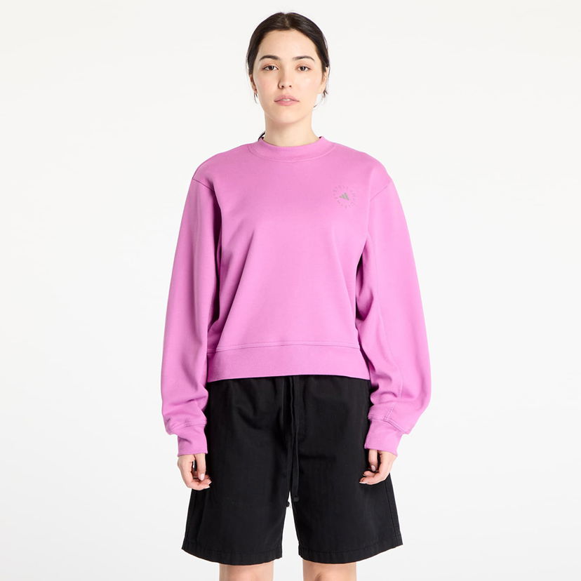 Світшоти adidas Performance adidas by Stella McCartney Regular Sweatshirt Рожевий | JJ0151