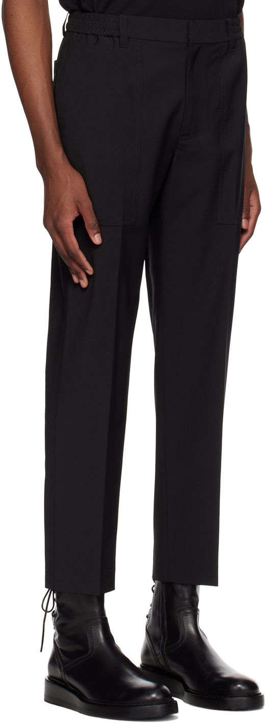 Штани Helmut Lang Helmut Lang Core Trousers чорний | N05HM203, 1