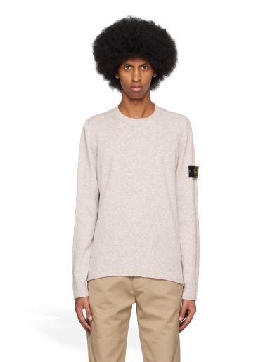 Cветр Stone Island Patch Sweater Сірий | 1015502B0