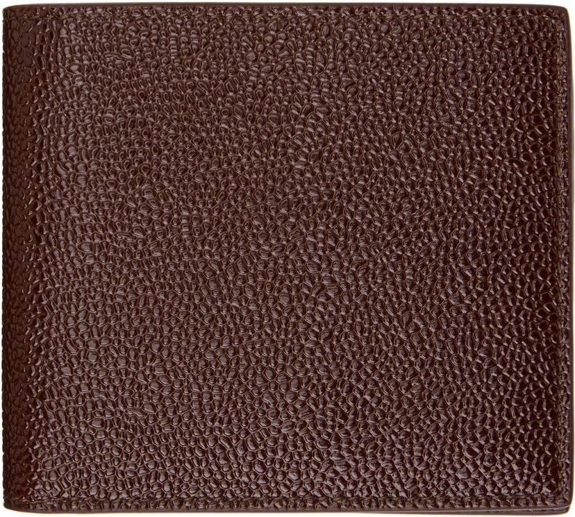 Гаманець Thom Browne Pebble Grain Bifold Wallet Коричневий | MAW023L-03542