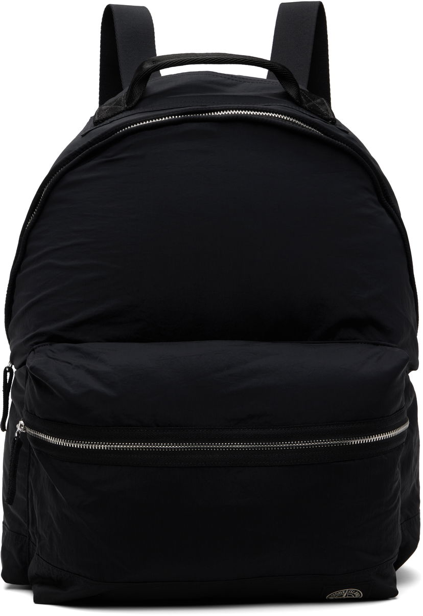 Рюкзак Stone Island Stone Island Coated Nylon Metal ECONYL Backpack чорний | K2S15 9200014 S0251