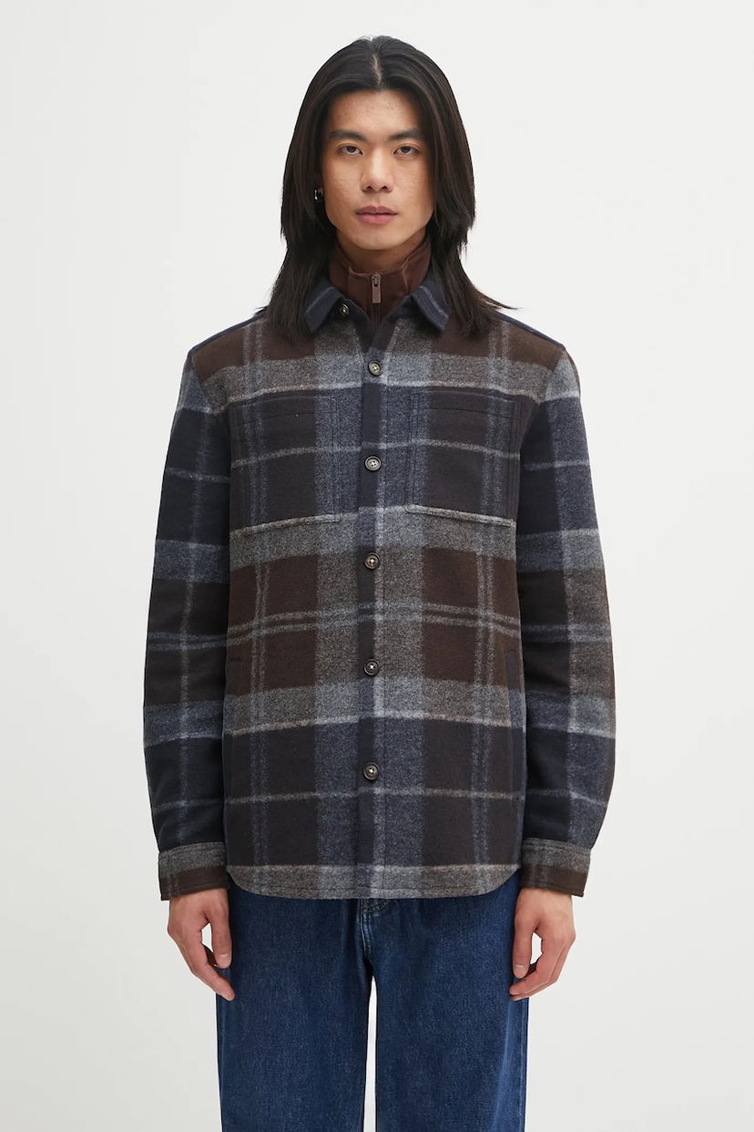 Сорочка Barbour Barbour Chapter Tailored Check Overshirt Різнокольоровий | MOS0400TN38