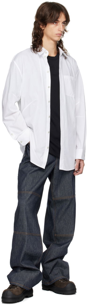 Сорочка Helmut Lang Helmut Lang Apex Oversized Shirt білий | O06HM599, 3