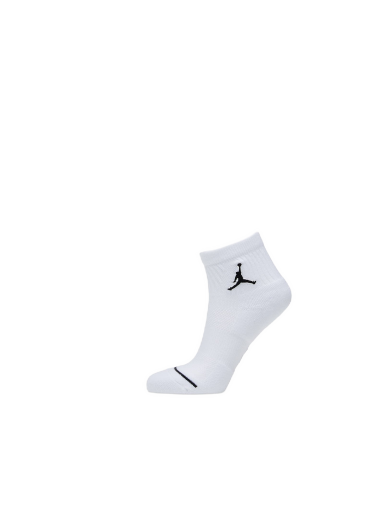 Нижня білизна та шкарпетки Jordan Max Ankle Socks 3-Pack білий | SX5544-100