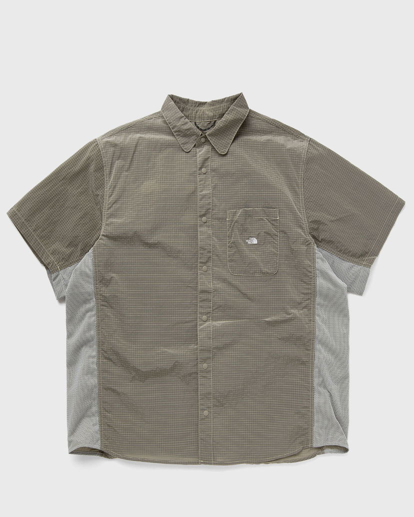 Сорочка The North Face Short Sleeve Mixed Fabric Shirt Зелений | NF0A8CKH3X41